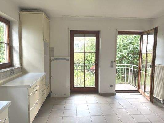 Küche EG mit Gartenausgang