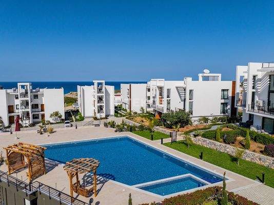 Turnkey Sea-View Apartments for Sale in Girne North Cyprus