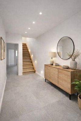 Hochwertiger Eingangsbereich