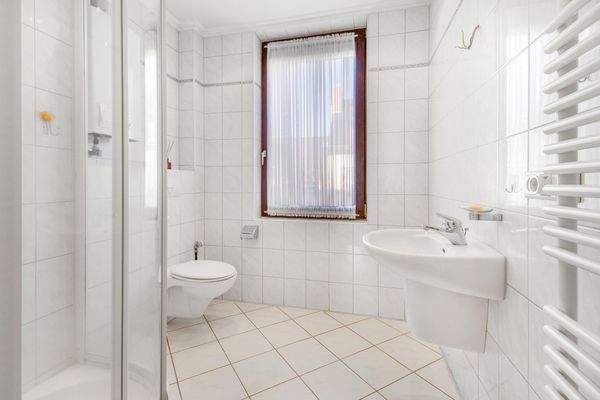 Badezimmer im Obergeschoss