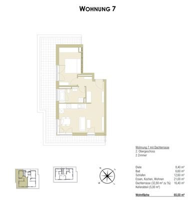 Grundriss Whg 7