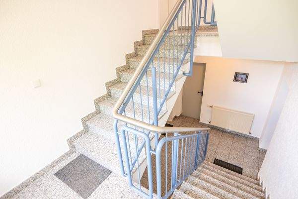 Gepflegtes Treppenhaus