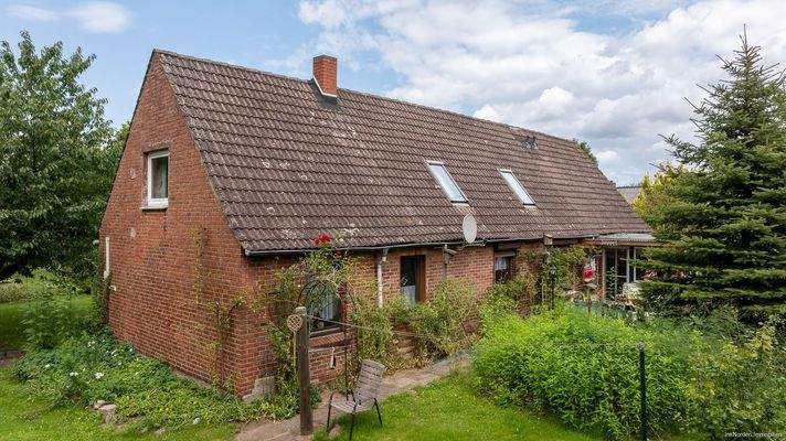 Blick auf das Wohnhaus