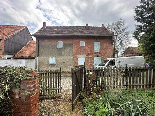 Rückseite mit Garten