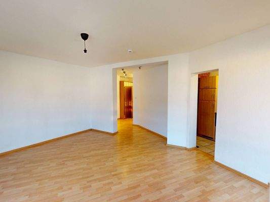 Ansicht IV: Wohn- und Schlafbereich