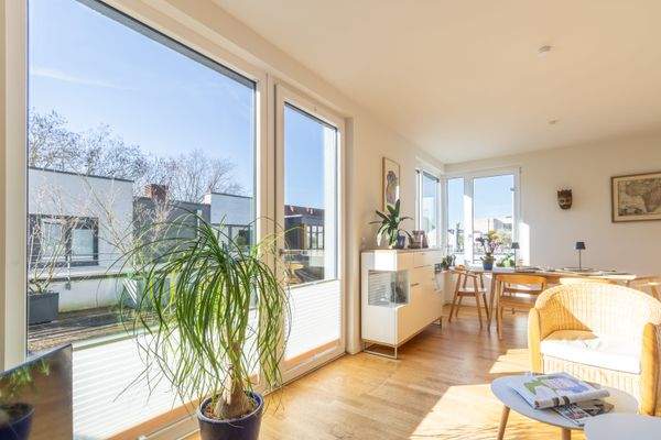 Zugang zur Dachterrasse 