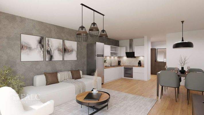 Wohn- und Essbereich