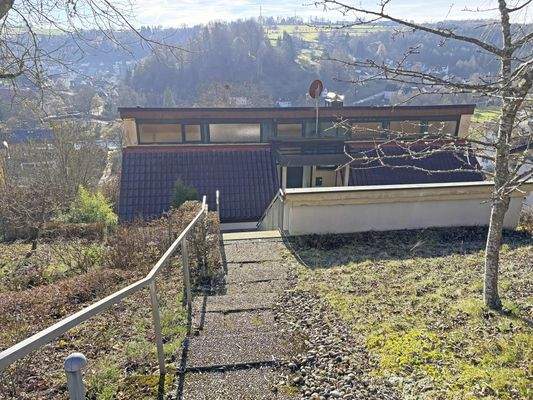 oberer Zugang zum Haus