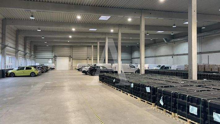 Lagerhalle Innenansicht