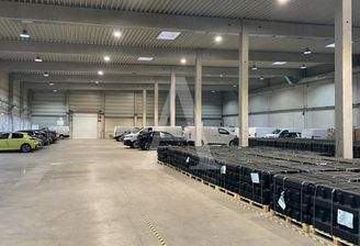 Lagerhalle Innenansicht