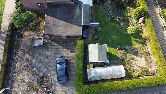 Grundstück von oben