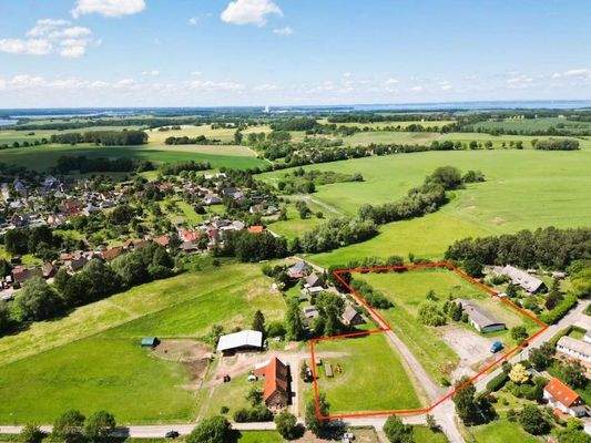 Neubaufeld Richtung Travemünde