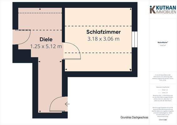 Grundriss Dachgeschoss