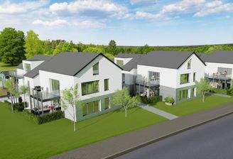 Neubauprojekt Südansicht