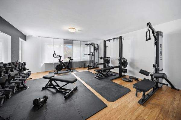 Fitnessraum im Untergeschoss