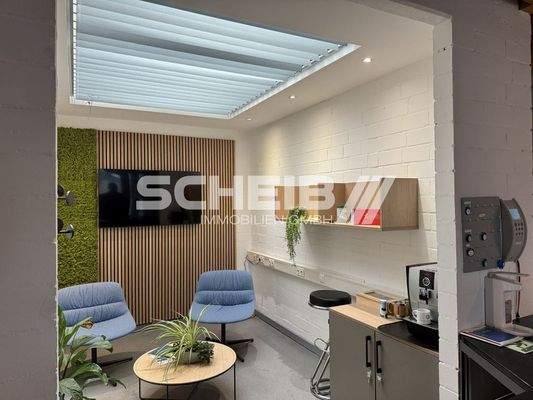 Empfangsbereich Verwaltungsgebäude