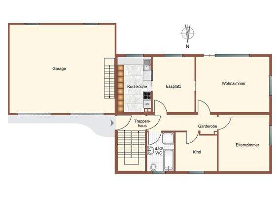 Grundriss Erdgeschoss