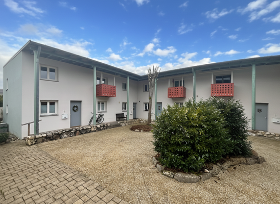 Innenhof und Eingang