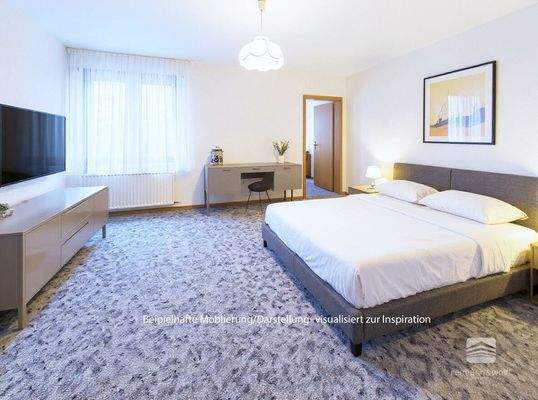 Schlafzimmer 1/3 (KI)