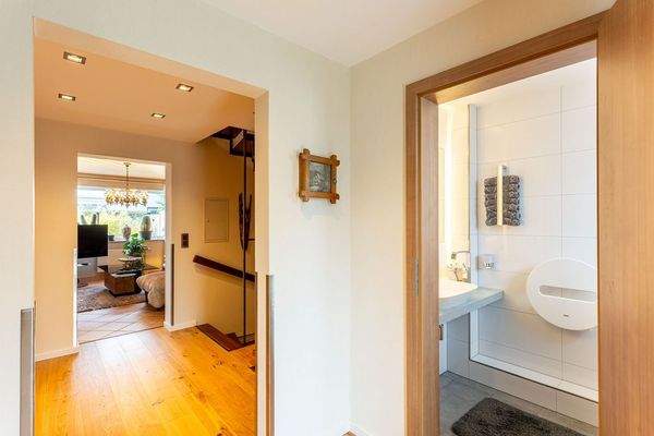 Eingangsbereich und Gäste-WC