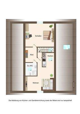 Spitzboden Wohnung 4