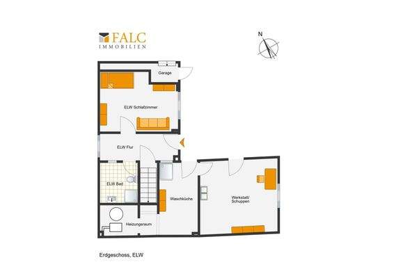 Erdgeschoss ELW - Anbau