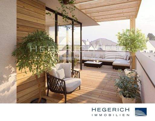 Visualisierung Dachterrasse