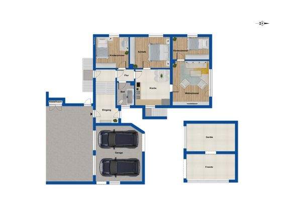 Grundriss - Erdgeschoss