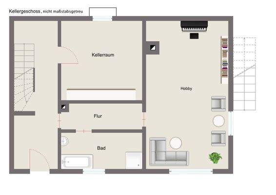Grundriss Kellergeschoss