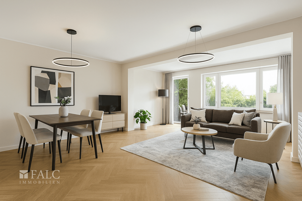 Einrichtungsbeispiel EG Wohnen