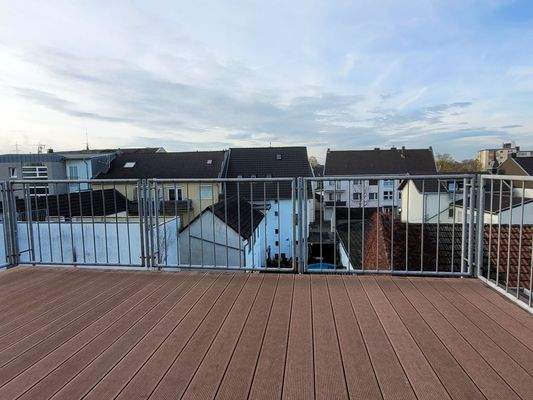 Dachterrasse Rückseite