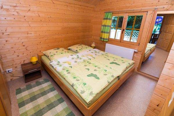 Einblick Blockhäuser