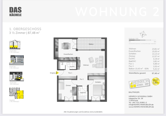 Wohnung 2