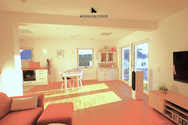 Oben empfängt Sie das helle Licht...