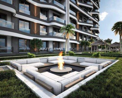 1 and 2-Bedroom Apartments with Pool in Antalya Altintas