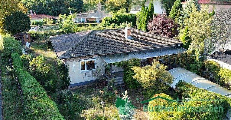 Rückansicht des Hauses