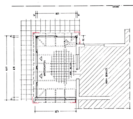 Grundriss Wintergarten