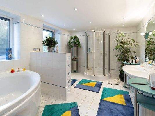 Schlafzimmer mit Bad en Suite