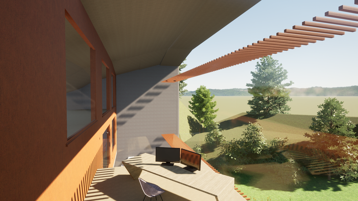 Vision_Wohnen und Arbeiten im Bunker......