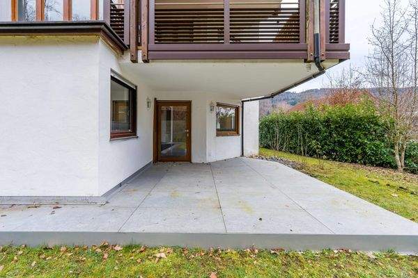 Terrasse am Wohnzimmer