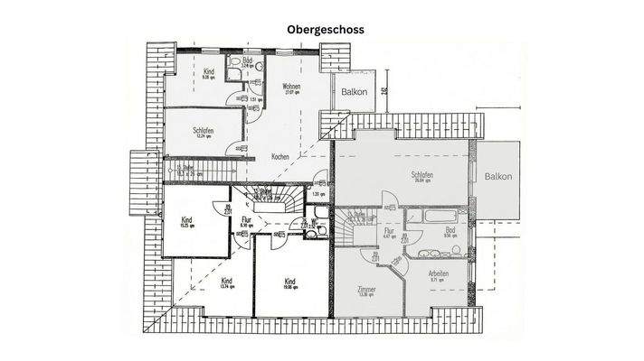 Grundriss Obergeschoss