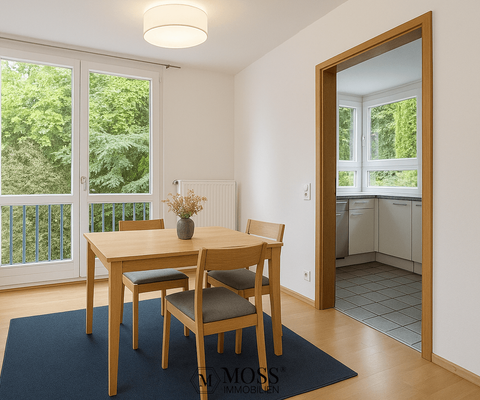 Höher gelegener Küchenbereich KI