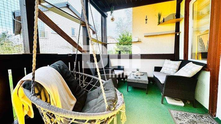 EG Balkon / Zugang Gartenbereich