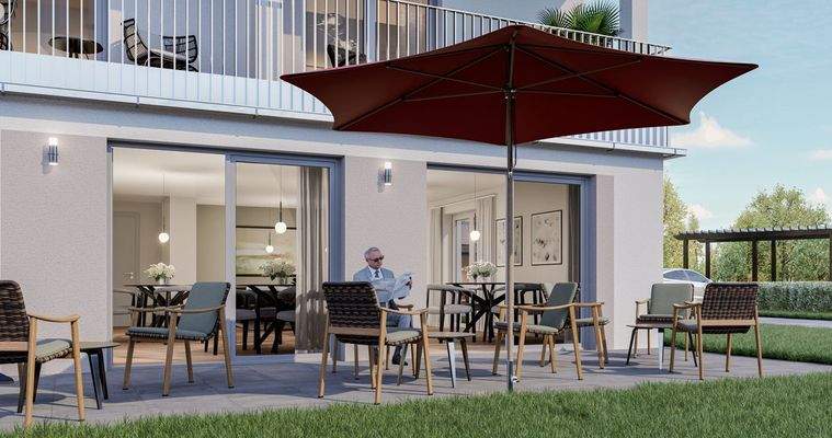 Terrasse Gemeinschaft