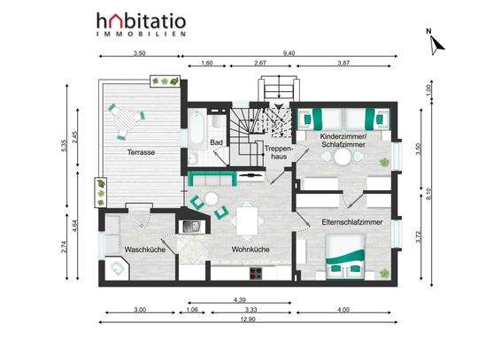 Grundriss Erdgeschoss