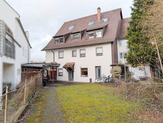 Hausansicht Gartenseite