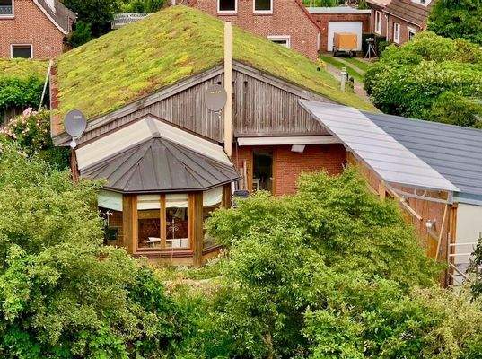 von Süden im Sommer