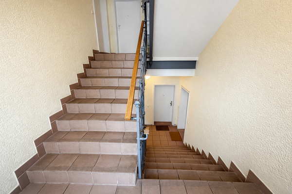 gepflegtes Treppenhaus