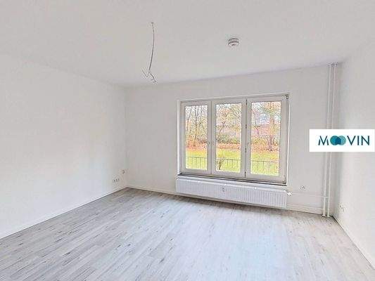 Ansicht I: Wohn- und Esszimmer