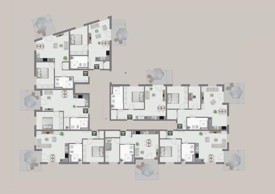 Übersichtsplan Erdgeschoss